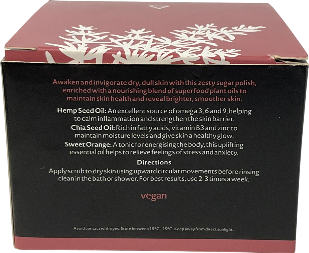 elemental herbology Zest Sugar Body Polish Fire 200ml