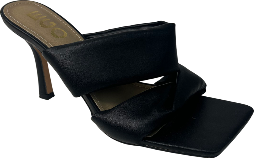 Ego Black Padded Heels UK 5 EU 38 👠