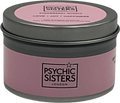 Psychic Sisters Pink Strawberry Quartz Tin Candle – Pomegranate One Size