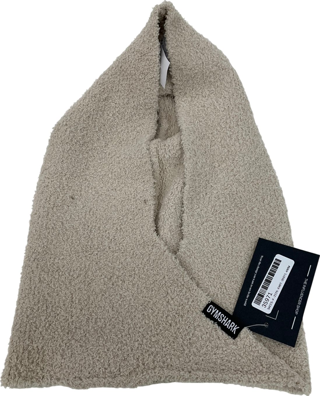 gymshark Cream Cosy Snood One Size