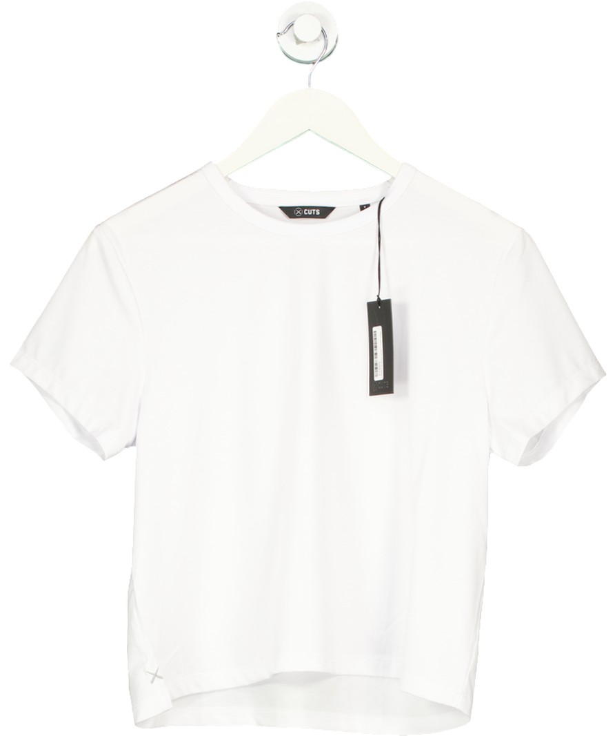 CUTS White Almost Friday Tee UK 10
