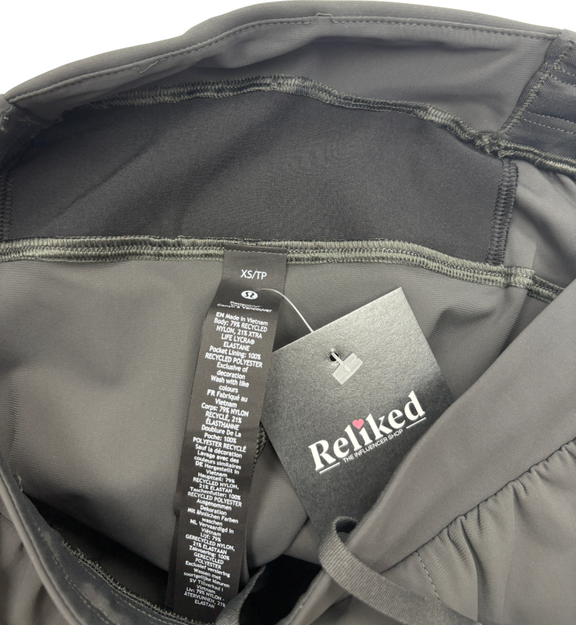 Lululemon Grey Pace Breaker Jogger UK XS