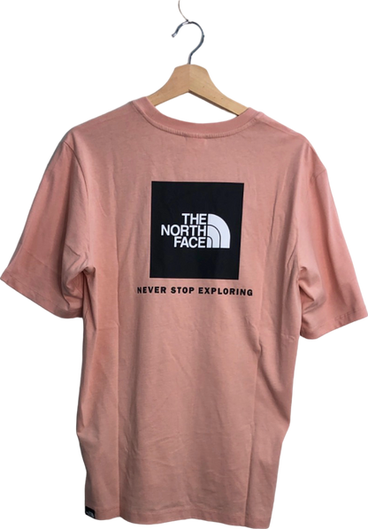 The North Face Pink Relaxed LOGO Tee UK M