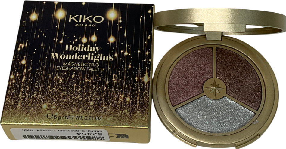 kiko Holiday Wonderlights Magnetic Trio Eyeshadow 02 6g