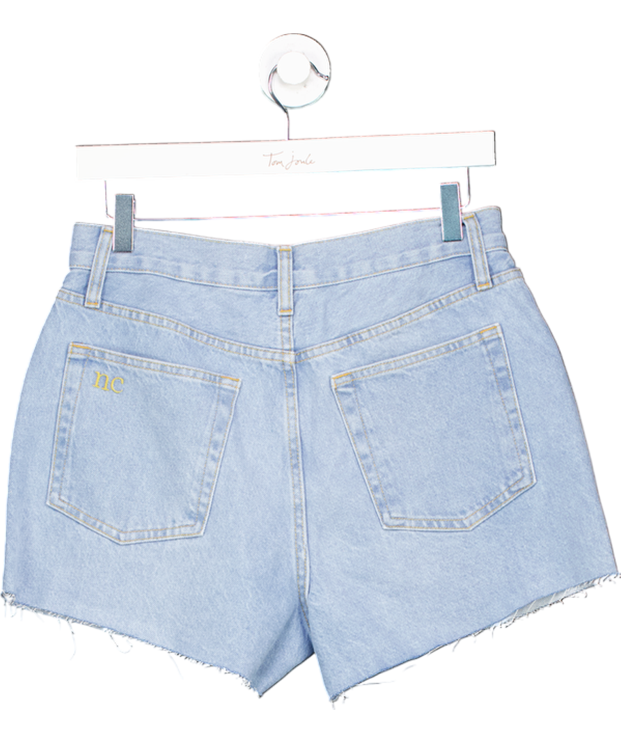 Nobodys child Blue Clapham A-line Denim Shorts In Light Wash UK 10