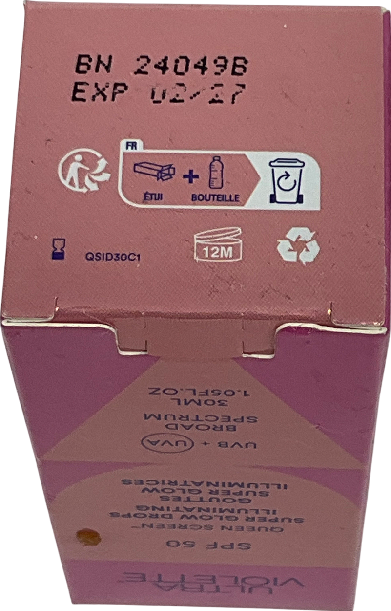 ultra violette Queen Screen Spf 50 Super Glow Drops Illuminating Super Glow Drops 30ml