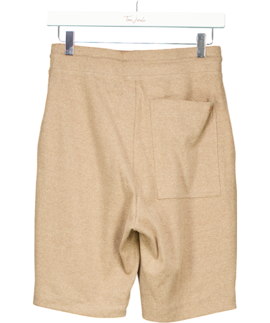 Private White V.C Beige Cotton Pull On Shorts W30