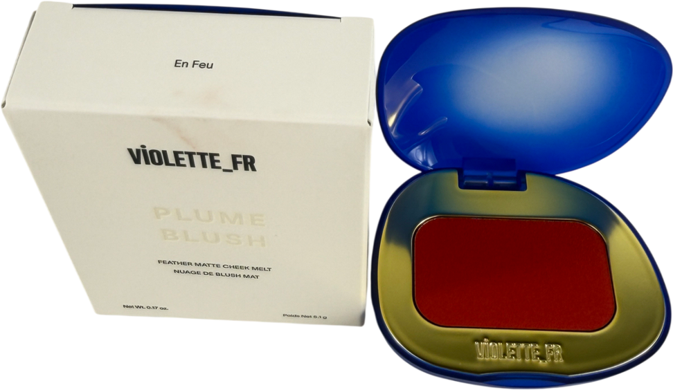 VIOLETTE_FR Feather Matte Cheek Melt Plume Blush En Feu 5.1g