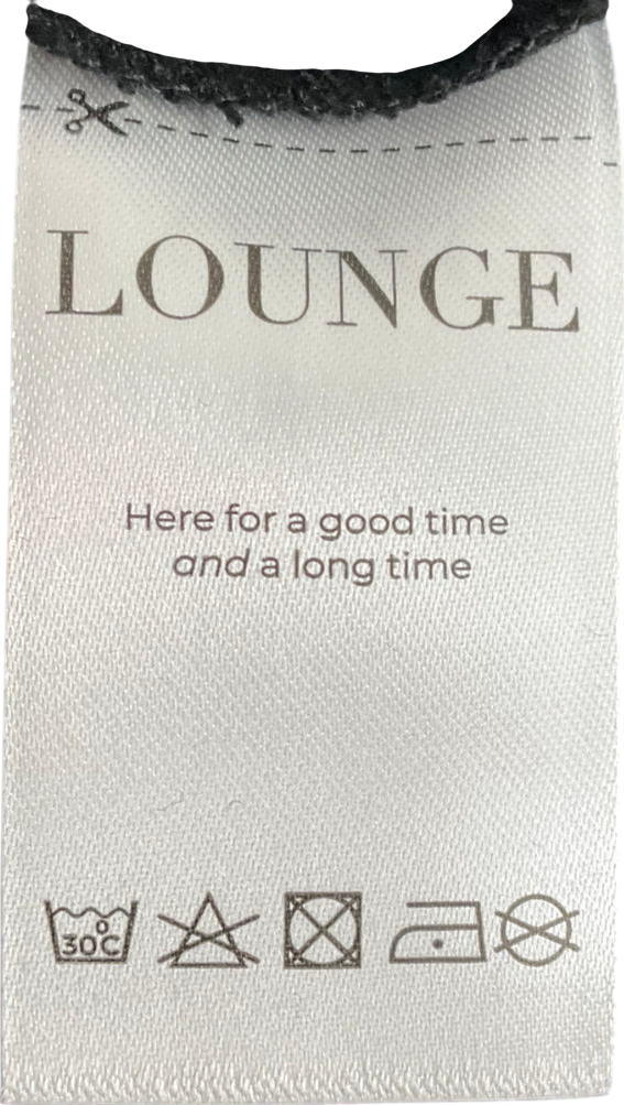 LOUNGE Black Pleated Skirt UK XXXL