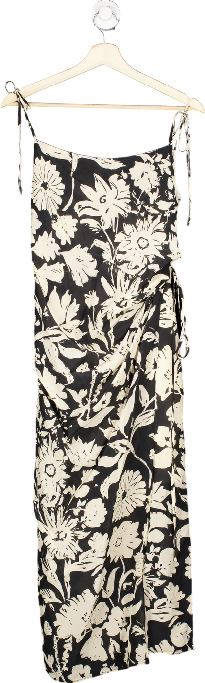 Fabrique Elizabeth Morling Black Floral Limited Edition Dress UK S