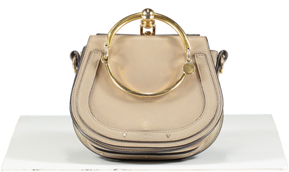 Chloé Brown Nile Leather Handbag With Gold Hardware