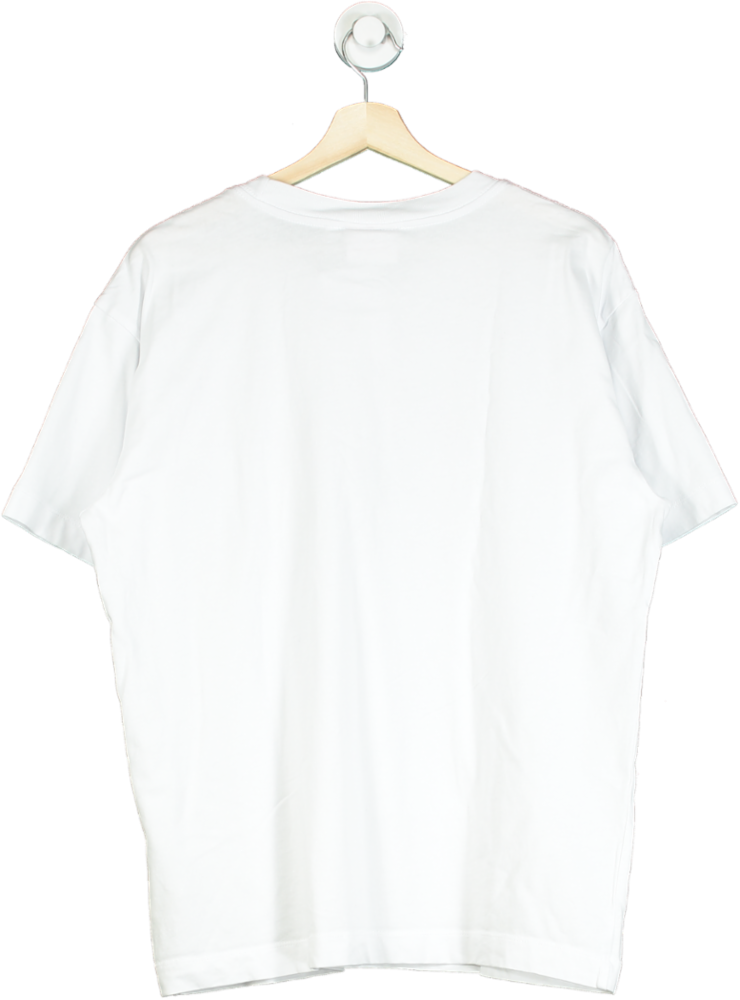 Charlotte Colbert White Graphic Eye T-Shirt UK L