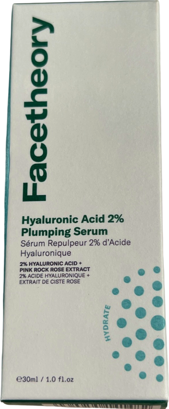 Facetheory Hyaluronic Acid 2% Plumping Serum 30ml