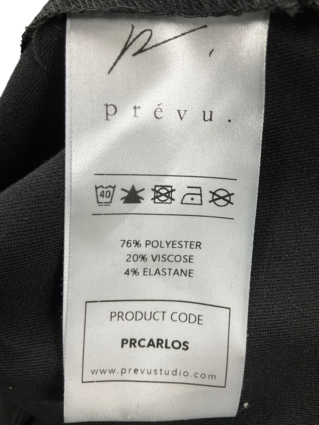 Prevu Black San Jogger UK 8