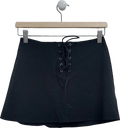 Manuri Black Kaia Mini Skirt UK XS