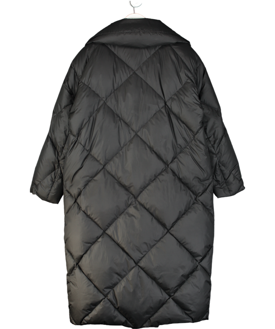 Lempelius Black Diamond Quilt Down Coat UK S/M
