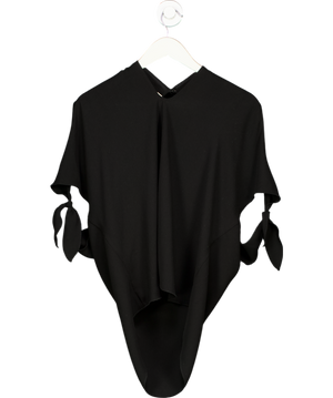 Wilfred Black Back Cut Outs Blouse UK S