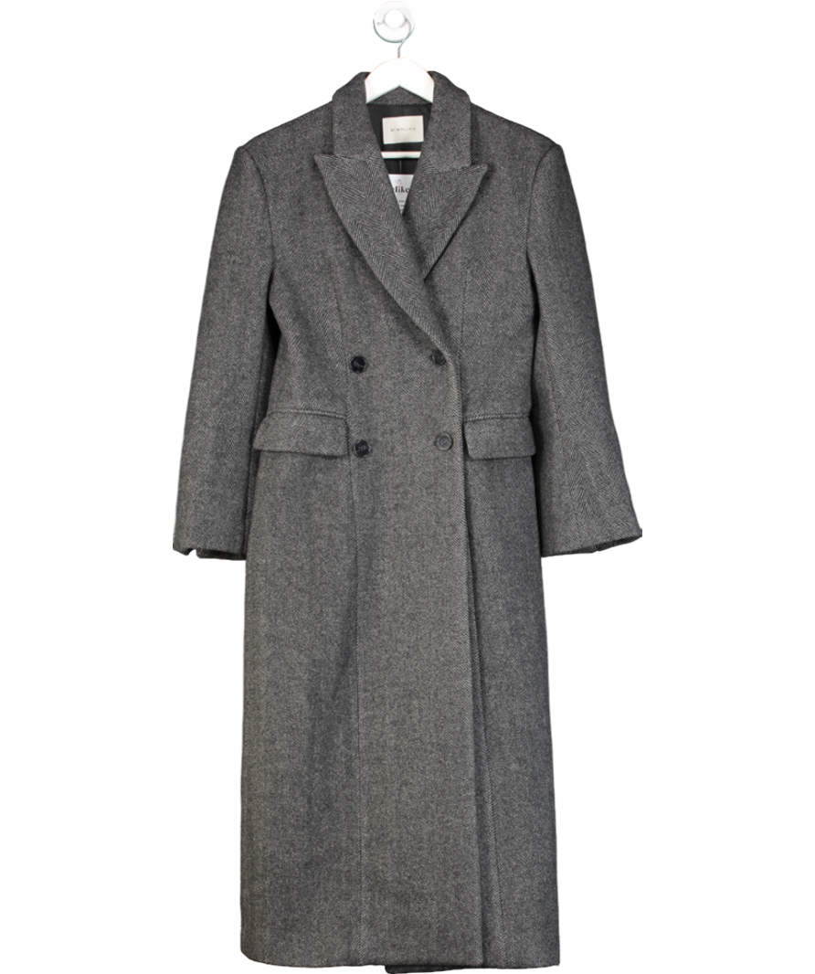 JANE & TASH Brown Leather Aviator Jacket UK M