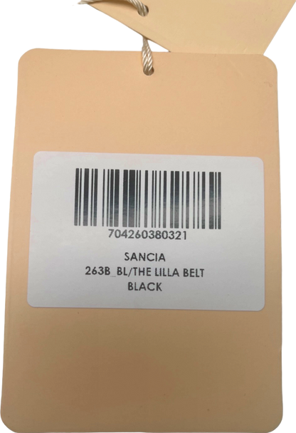 Sancia Black The Lilla Belt UK Adjustable