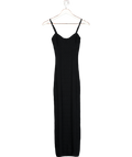 FOREVER NEW Black Crochet Strappy Midi Dress UK 6