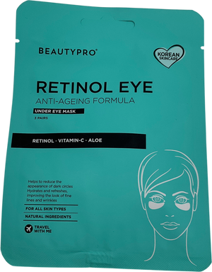 Beauty Pro Retinol Under Eye Patch (3 Pairs) One size
