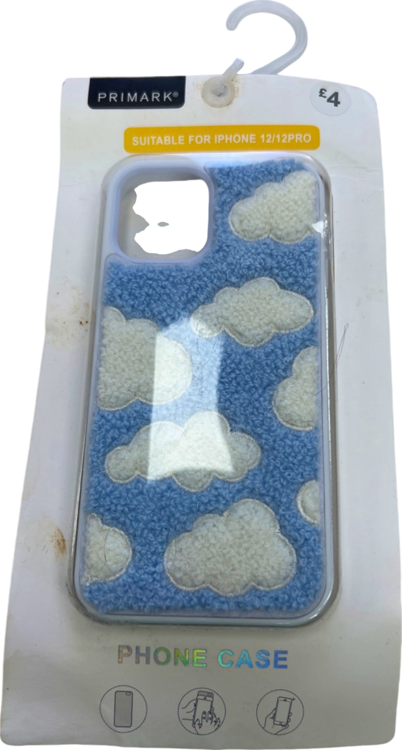 Primark Blue Cloud Phone Case for iPhone 12/12 Pro