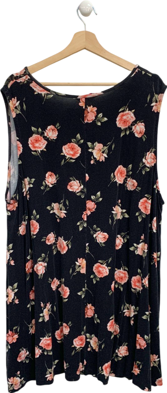 Yours Floral Print Sleeveless Top UK 26/28