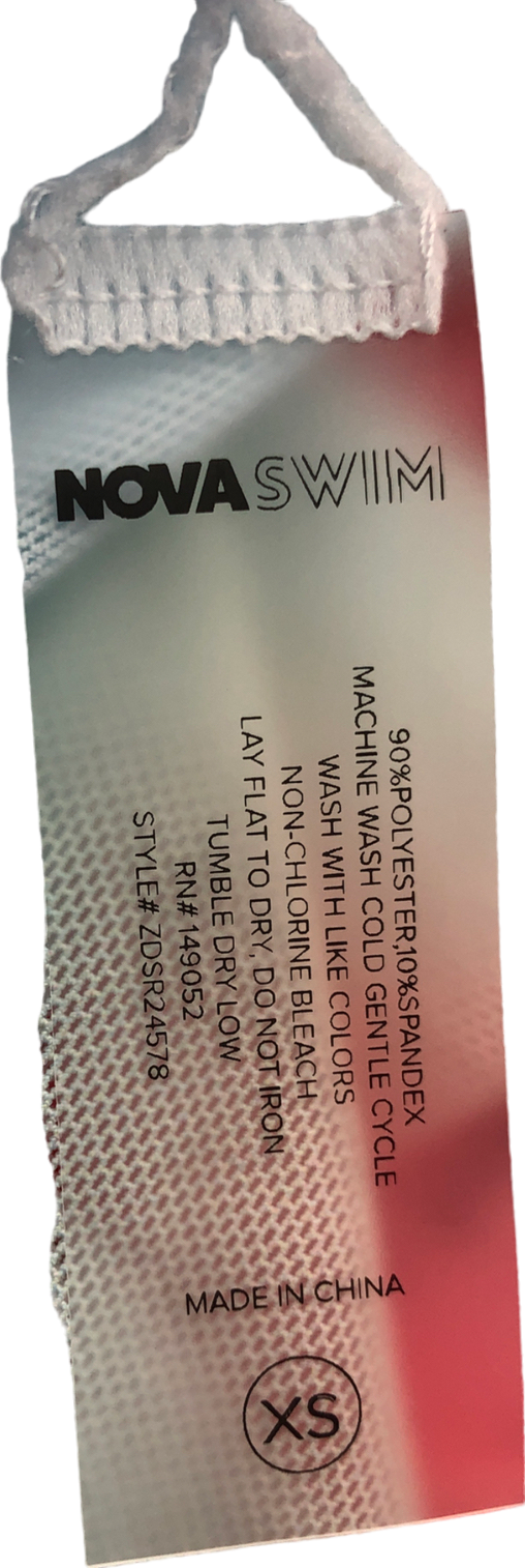 Fashion Nova Multicoloured Mesh Cover Up UK XS