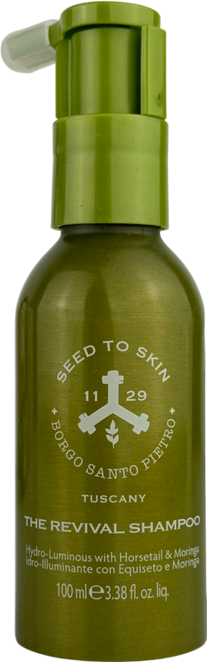 Seed to skin Shampoo - Hydro-luminous With Horsetail And Moringa 100ml