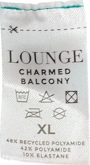 Lounge Underwear Green Charmed Thong UK XL