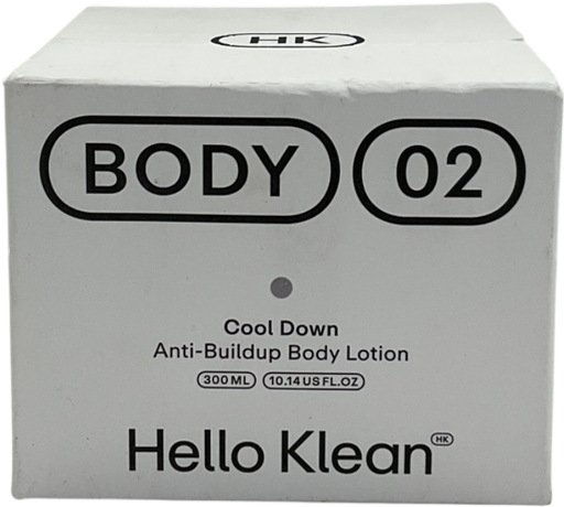 hello klean Cool Down Anti-buildup Body Lotion 300ml