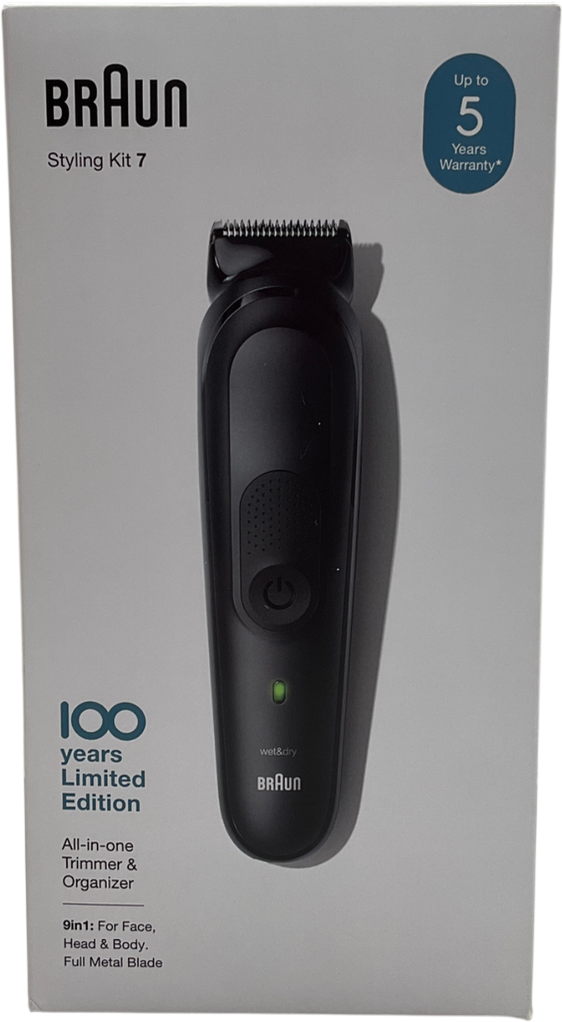 BRAUN All-in-one Trimmer Mbmgk7, 9-in-1 Max Limited Edition