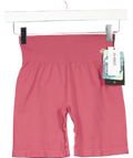 4th & Reckless Pink Berry Sculpting Seamless Cycling Shorts- Kendall UK S