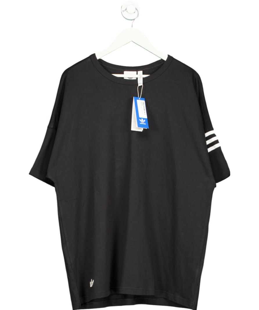 adidas Black Neu Classics Tee UK M