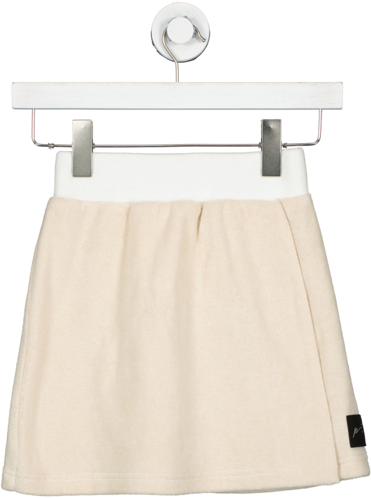 Prevu Beige Cotton Towelling Shorts UK 6