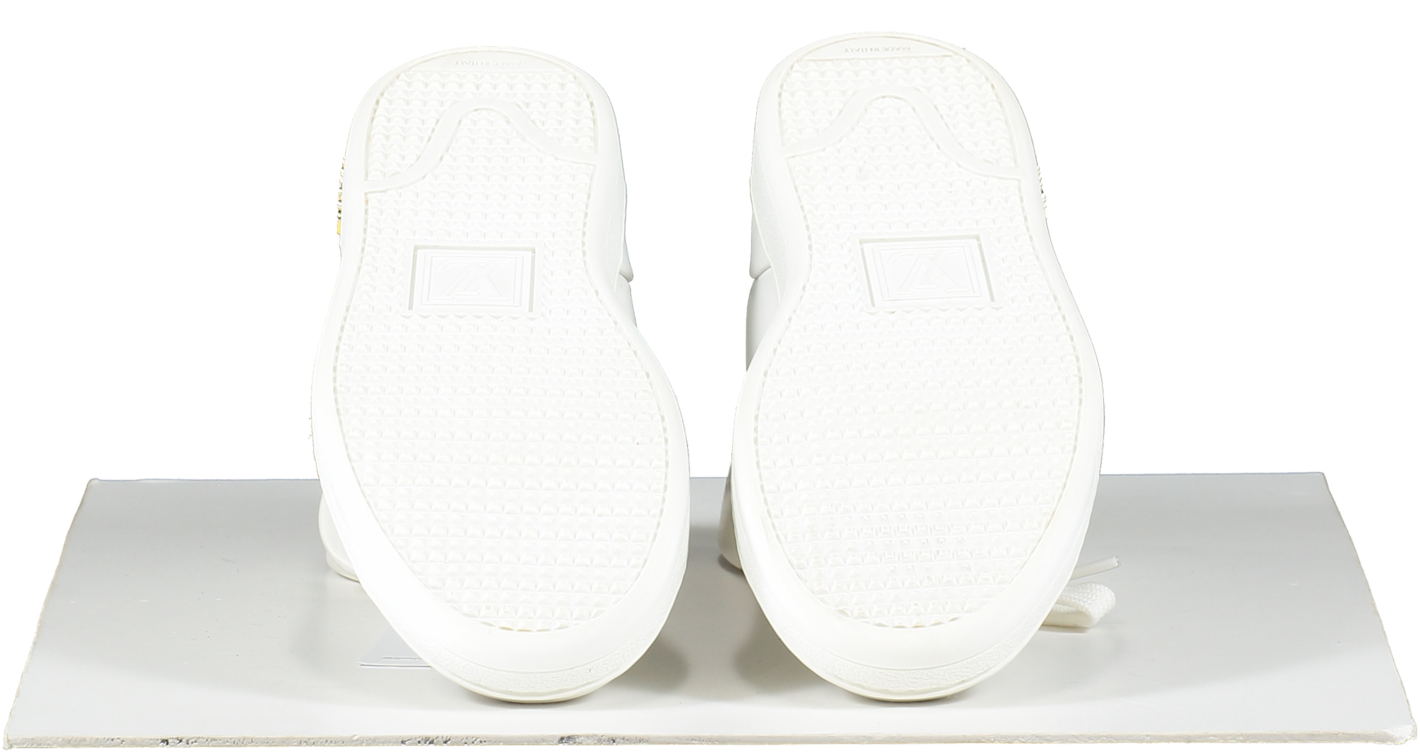 Louis Vuitton White Logo Frontrow Low Top Trainers UK 5 EU 38