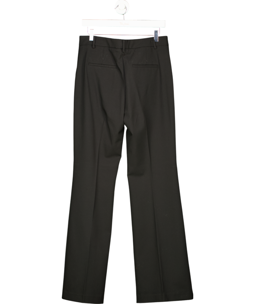 MANGO Black Straight Suit Trousers UK 12