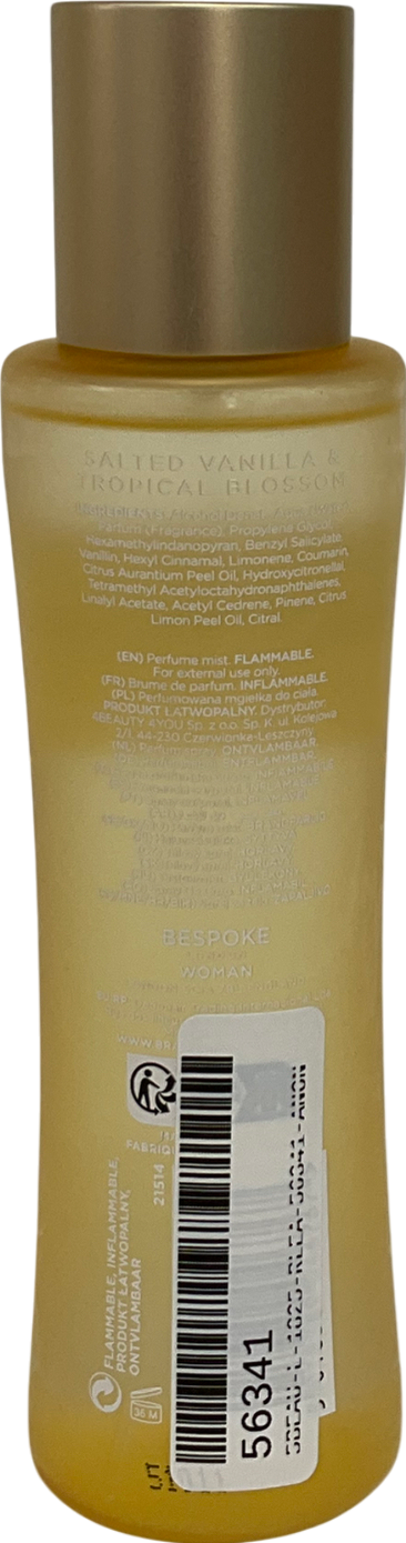 bespoke Perfume Mist Salted Vanilla 140ml