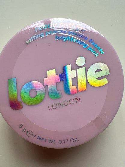 Lottie London Ready Set! Go Setting Powder Brightening Pink 5g