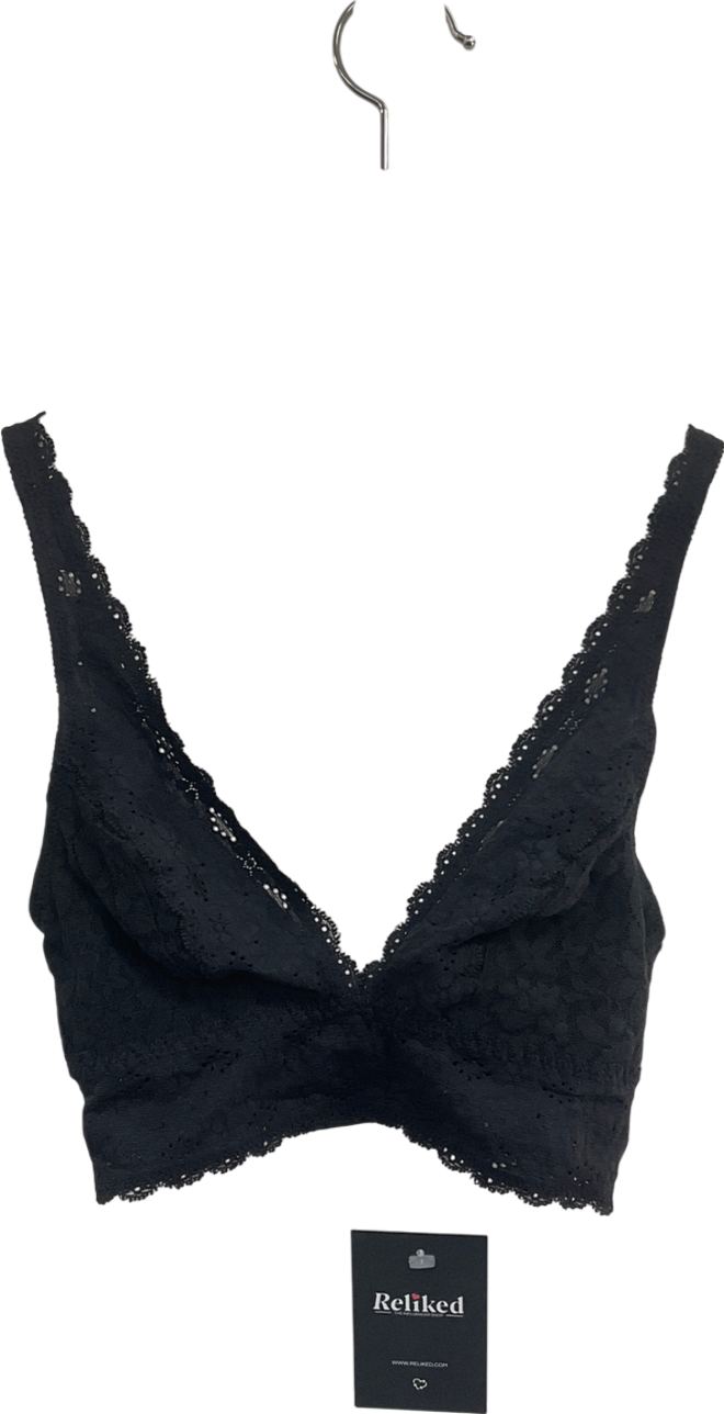 Wacoal Black Halo Lace Soft Cup Bra UK 32B