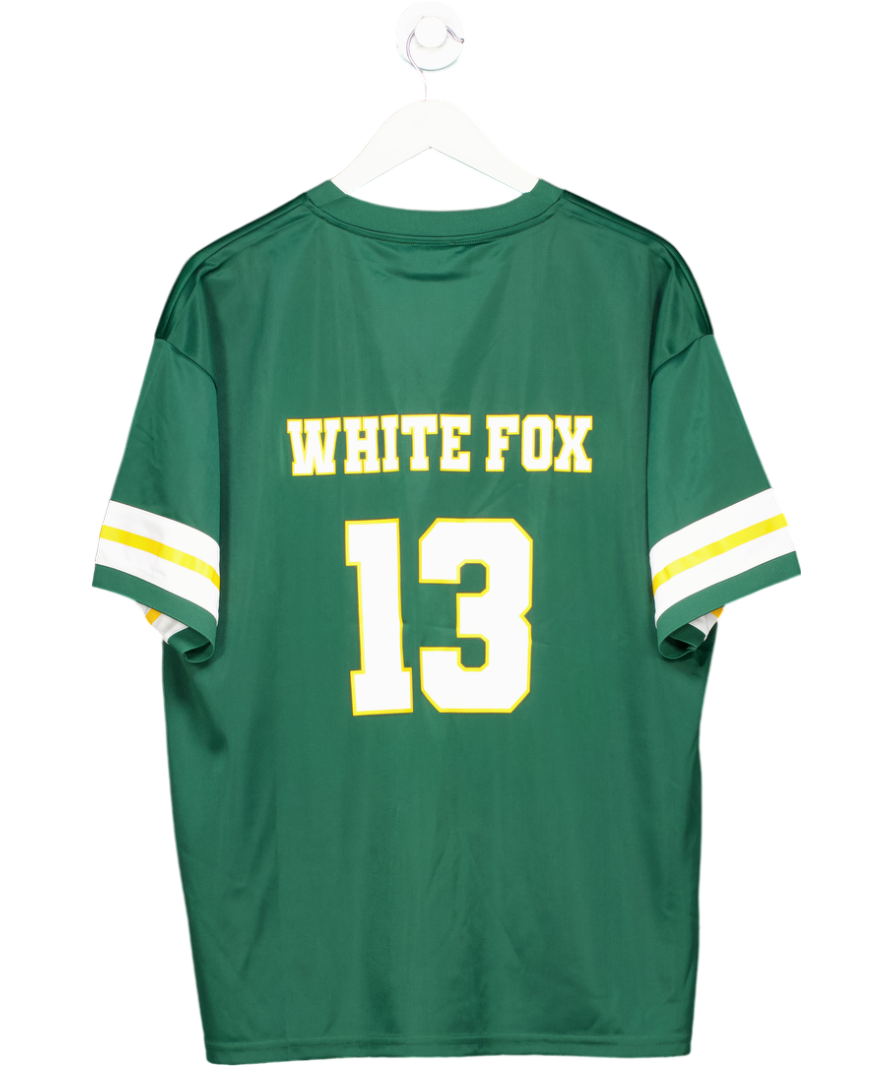 White Fox Friday Night Lights Oversized Jersey Dark Green UK M/L