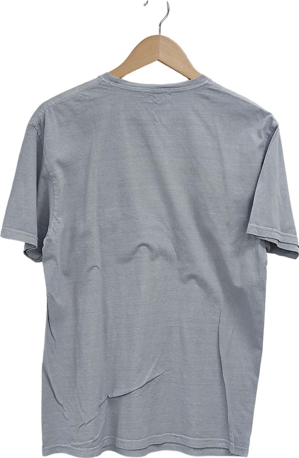 Feels Like A Sunday Grey Embroidered Tee UK M