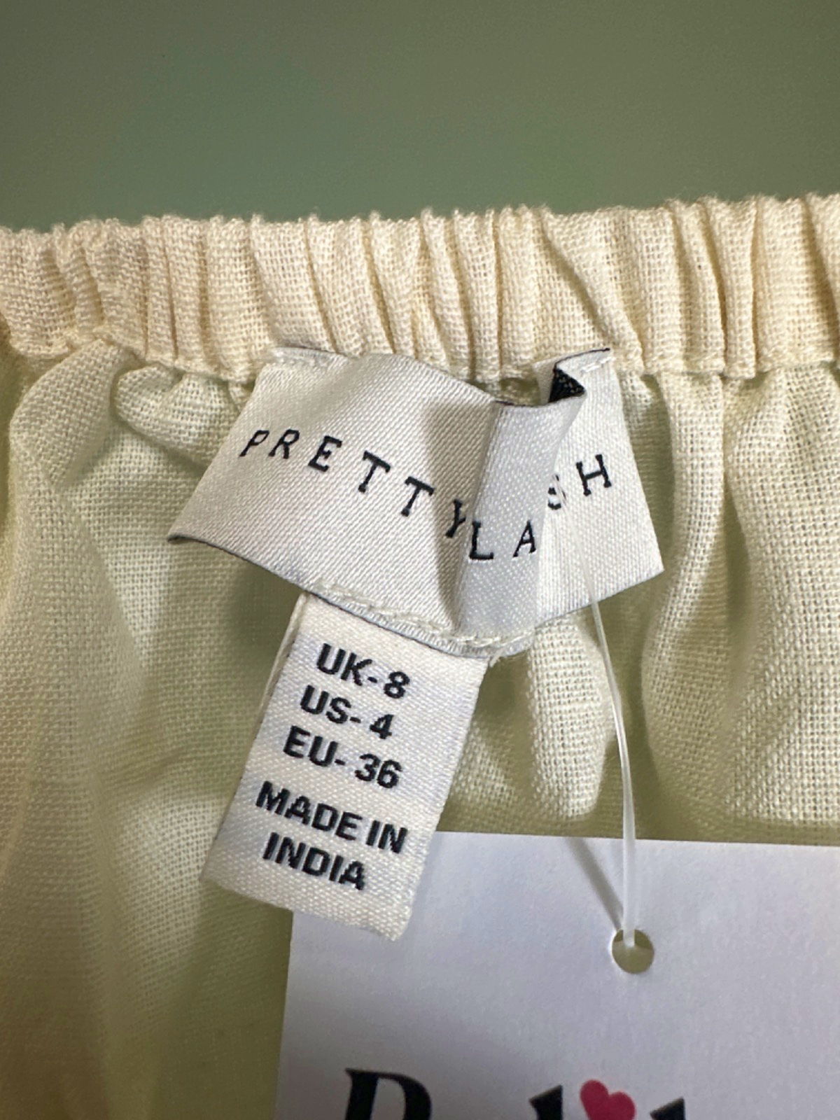 Pretty Lavish Ivory Cut-Out Maxi Dress UK 8