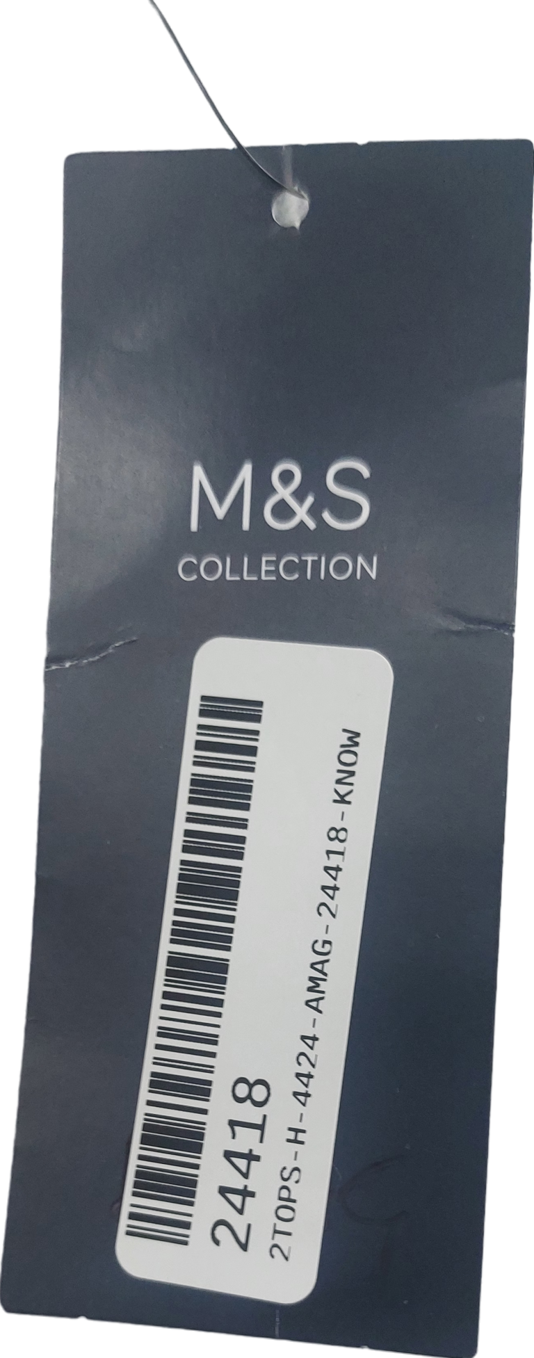 M&S Grey Cable Knit Jumper UK M