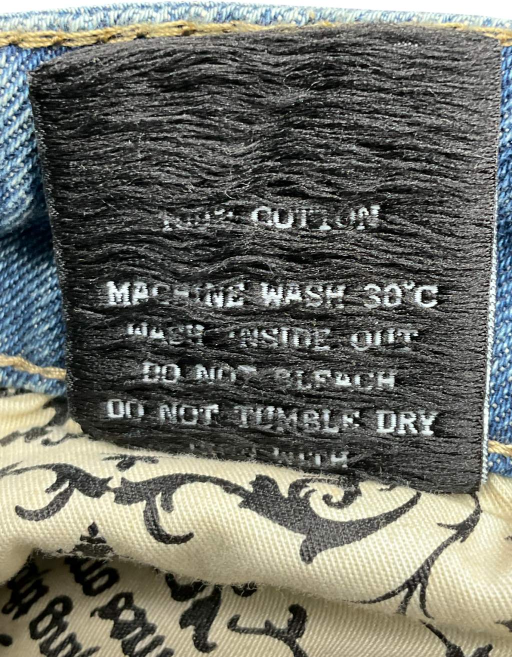 Racer Worldwide Blue Super Wide Jeans W36