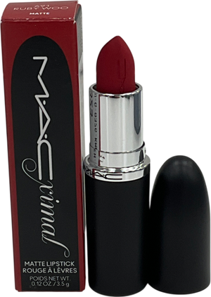 MAC Powder Kiss Lipstick 691 Ruby Woo 3.5g