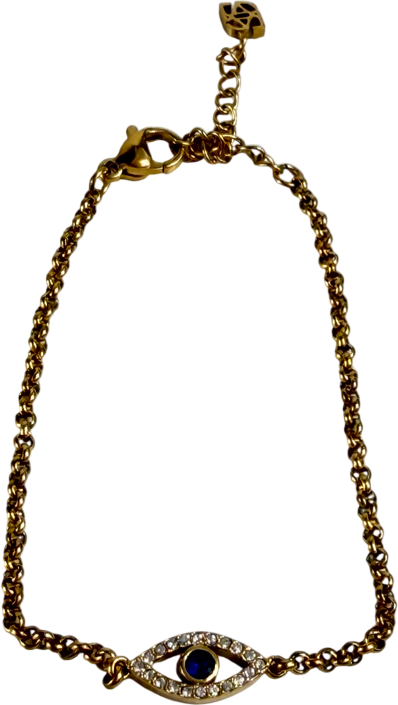 Abbott Lyon Custom Evil Eye Bracelet (gold)