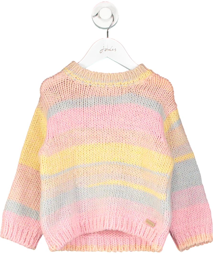 Jaranjinha Multicoloured Striped Knitted Jumper 4 Years