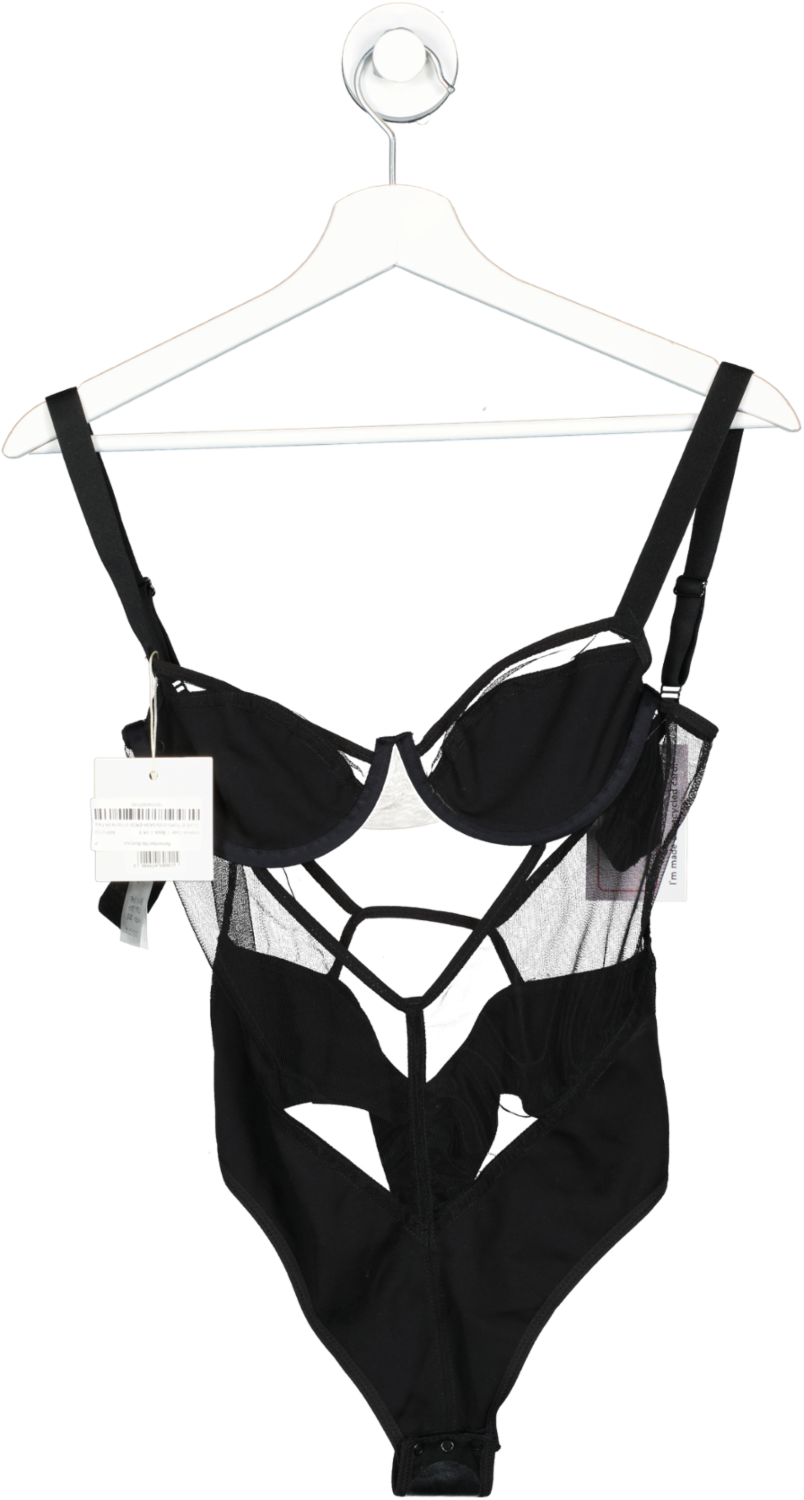 Undress Code Black Remember Me Bodysuit UK S