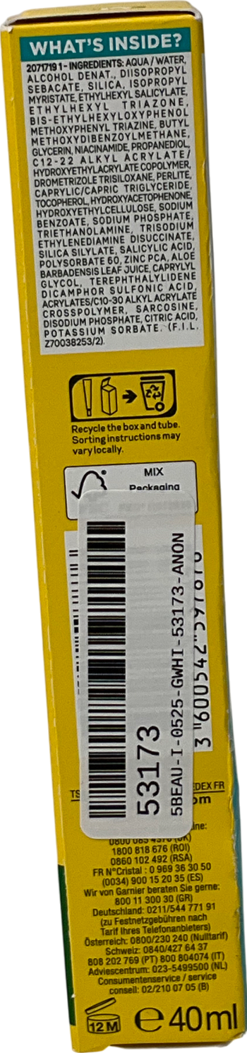 Garnier Bha Niacinamide 40ml